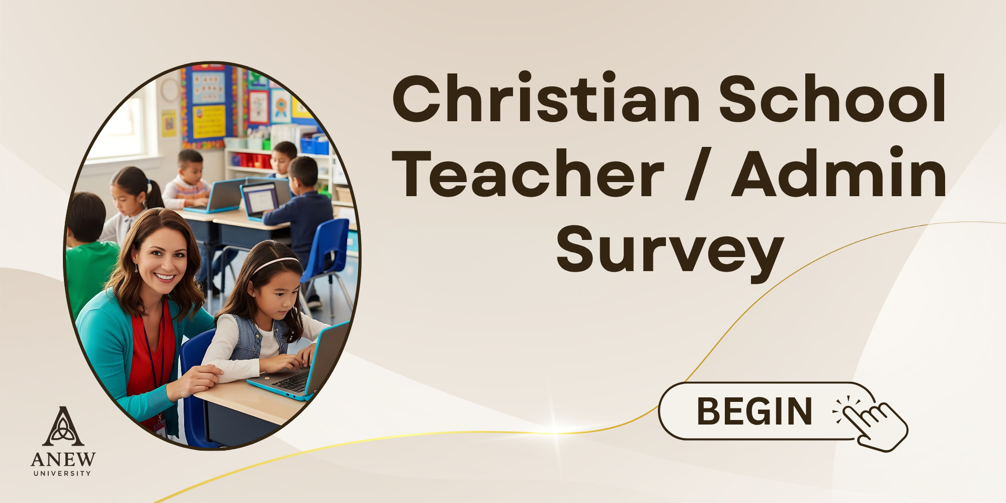Christian School Teacher Admin Survey Link Image